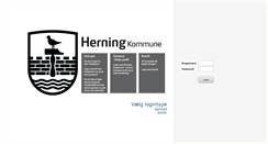 Desktop Screenshot of intranet.herning.dk